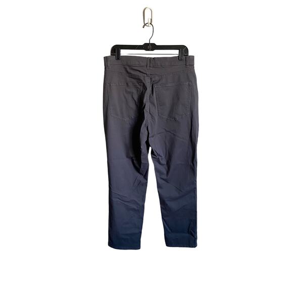 Women's Express Dark Gray Slim Super High Rise Cotton Blend Pants- Size 12R - Picture 2 of 4